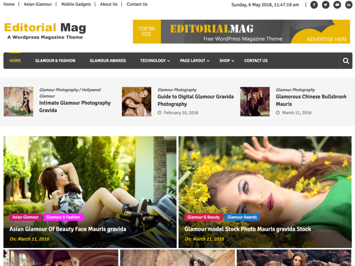 Editorial theme by sparkle themes