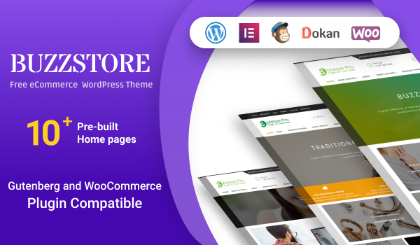 Best Free eCommerce WordPress Theme for Online Shopping Store