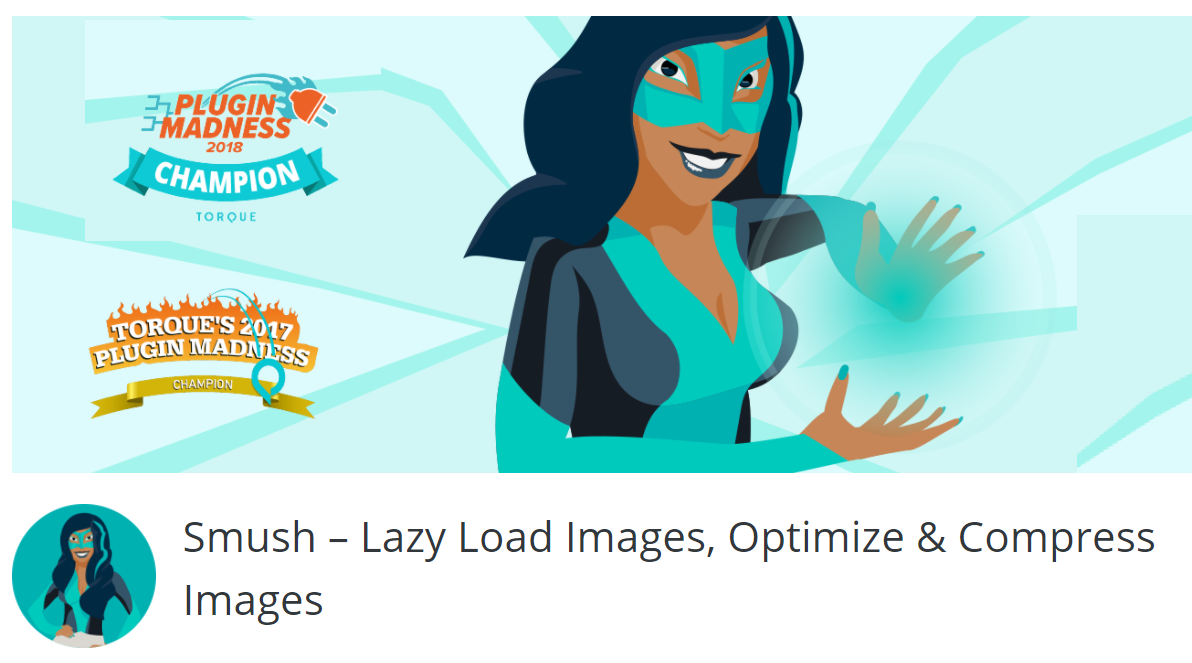 smush plugin for image optimization