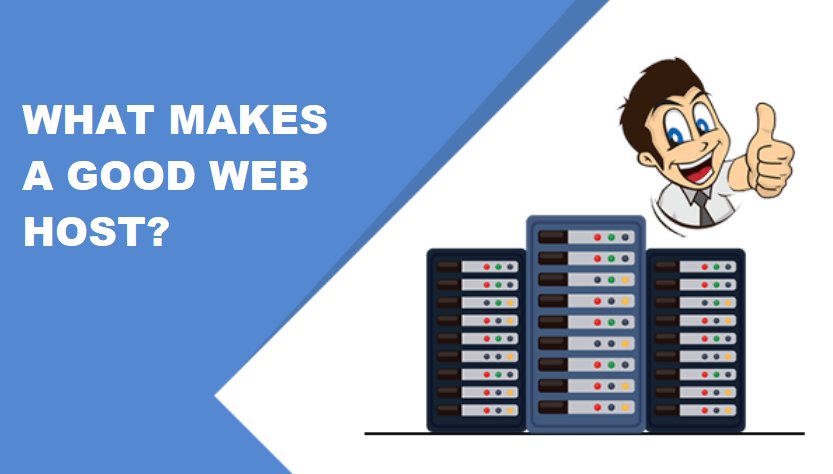 what makes a good web host