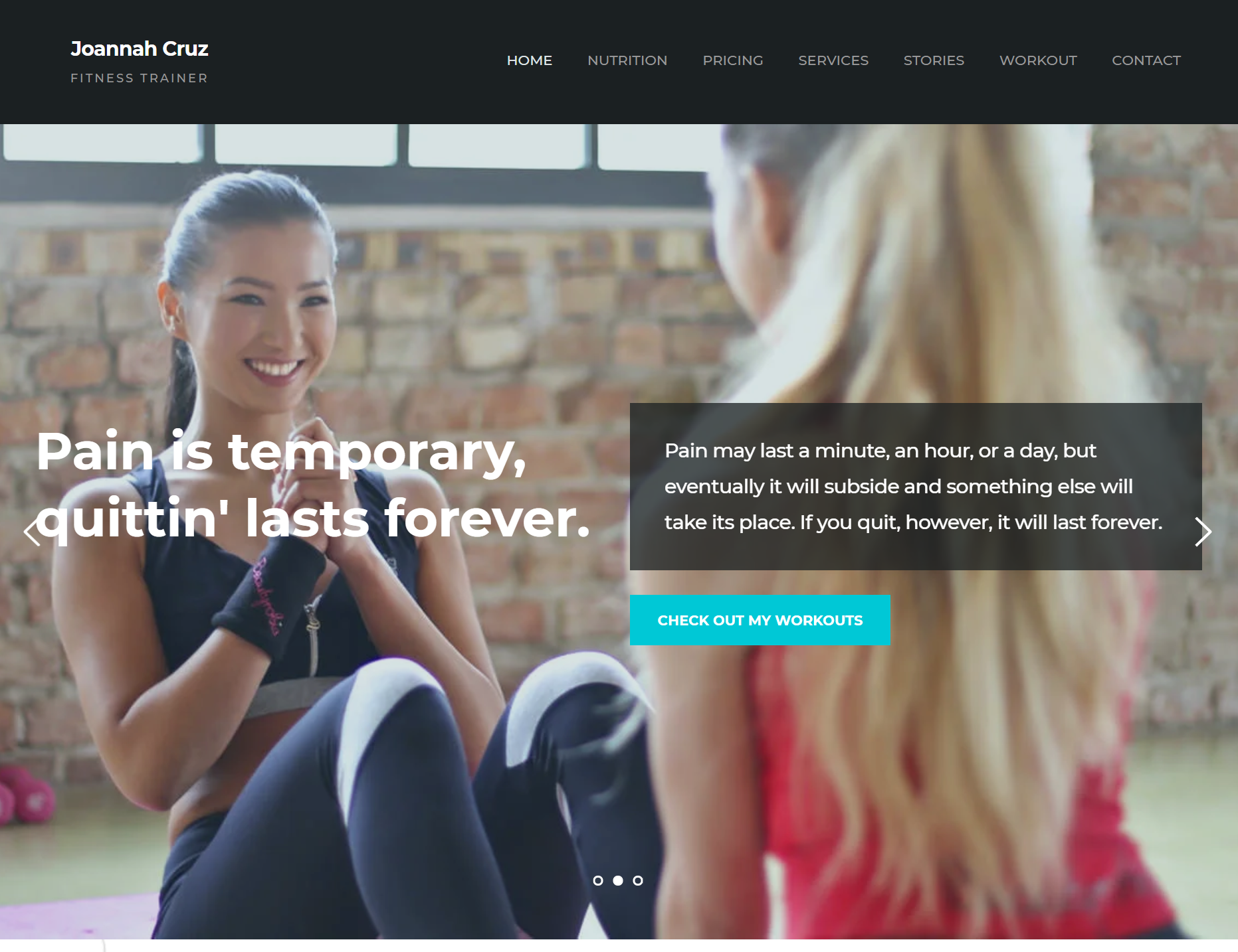 Premium WordPress Fitness Themes