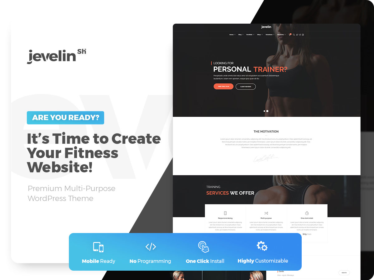 Premium WordPress Fitness Themes