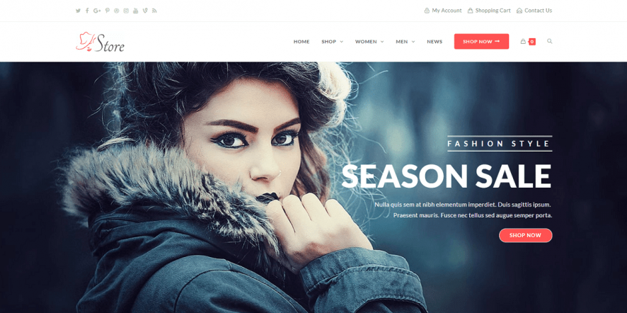 ocenawp ecommerce wordpress themes