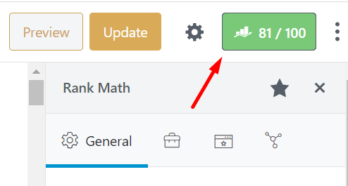 score card rank math