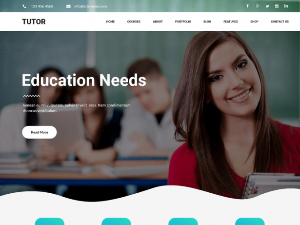 free education wordpress themes