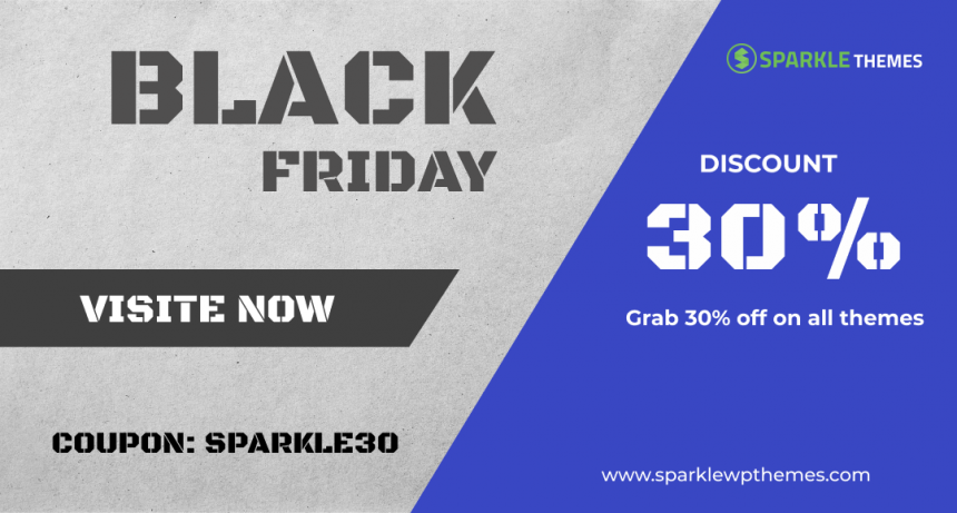 Sparkle Theme - Black Friday & Cyber Monday