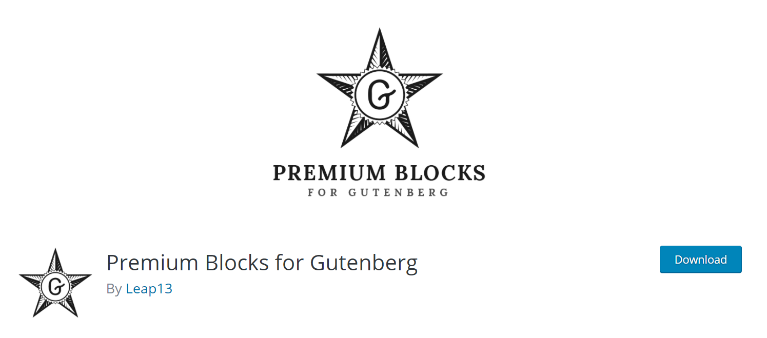 Premium Blocks for Gutenberg